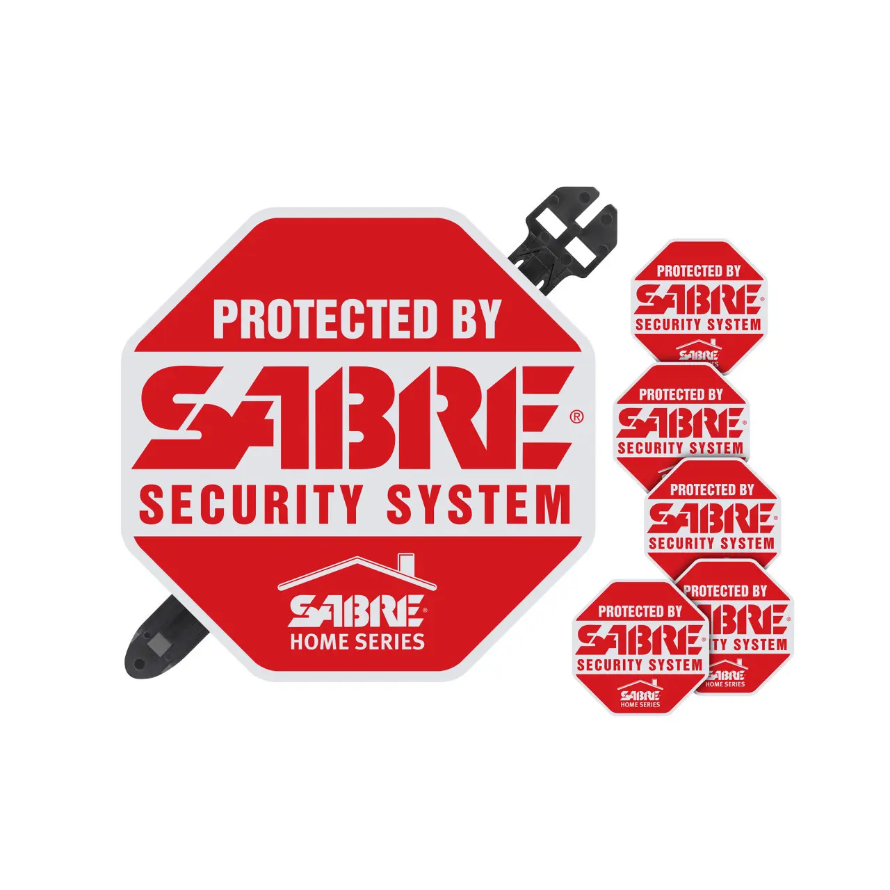 SABRE Yard Sign and Security Window Decals