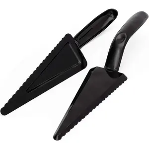 Heavy Duty, Recyclable 10" Dessert Servers 6 Pack. Perfect for Serving Pie, Cake and Pizza. Best Disposable Plastic Cutters for a Wedding or Birthday Party. Great Shovel Slicers for Catering Events