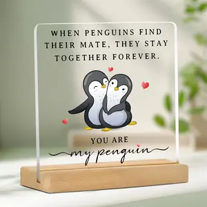 Acrylic Wedding Anniversary Plaque - Romantic I Love You Gift for Couples, Perfect Christmas Gift for Wife or Husband, Ideal for Boyfriend or Girlfriend Birthday