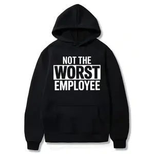 Not the Worst Employee Shirt Hoodie, Funny Employee Shirt, Sarcastic Work Shirt, Office Humor Tee, Coworker Gift Idea, Workplace Joke Apparel
