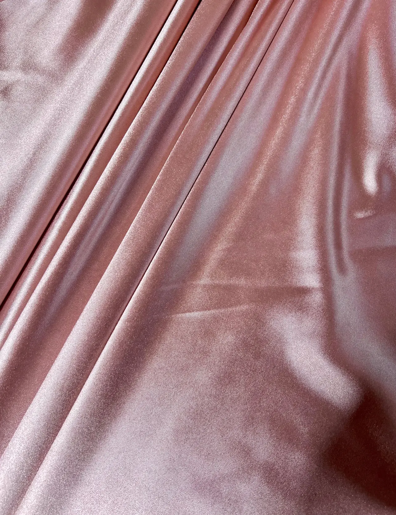Blush Pink Shiny Nylon Spandex Blush Pink Shiny Nylon Spandex