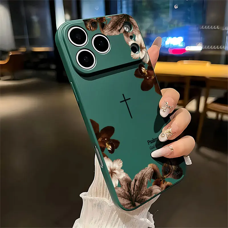 Green-Vintage Floral Aesthetics