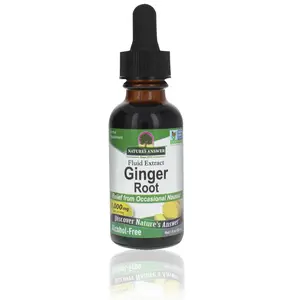 Nature's Answer Ginger Root Alcohol Free Extract 1 Ounce | Supports Stomach Function and Digestion | Non-GMO | Gluten Free | Single Count