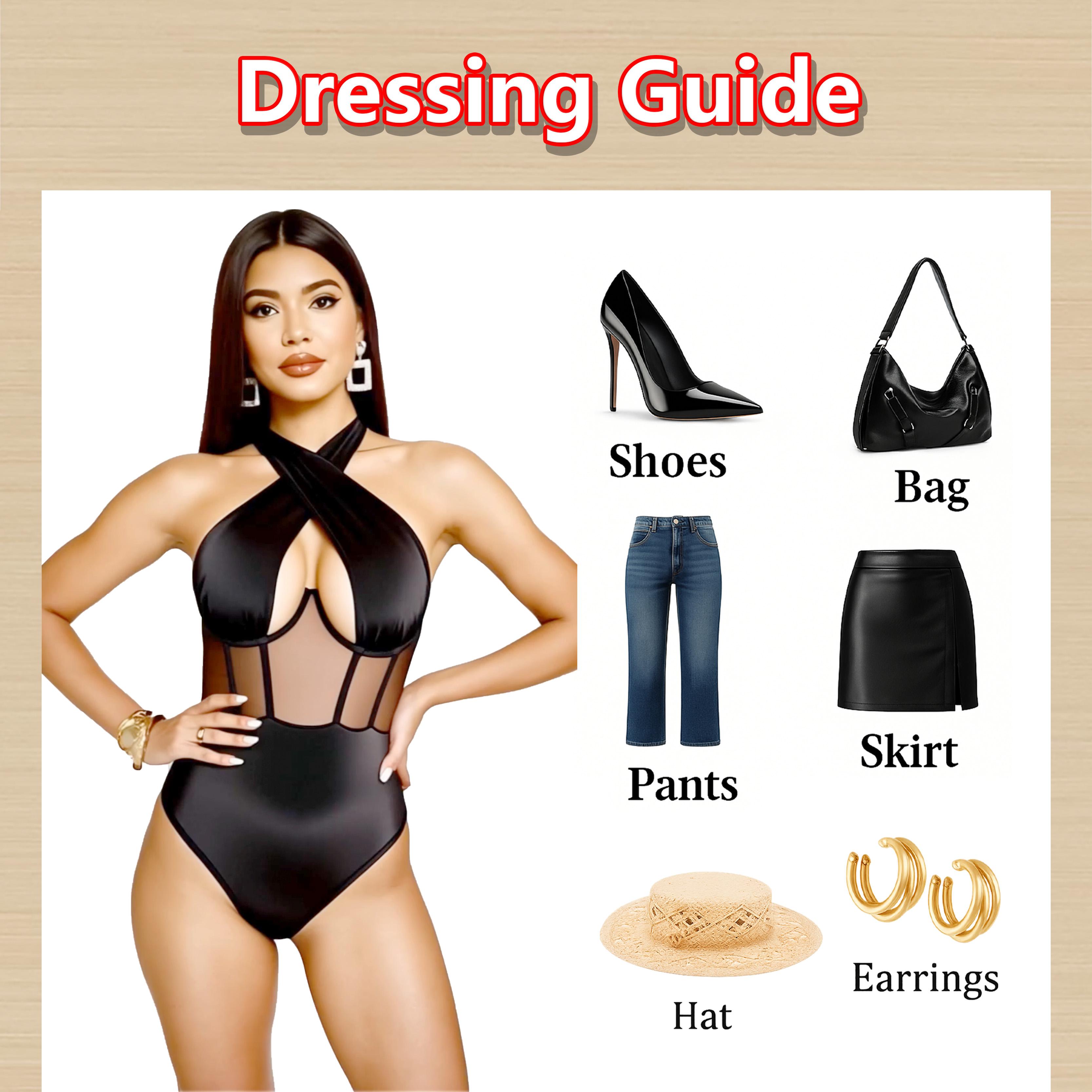 GBELLA Women’s Sleeveless Bodysuit, Viral Crisscross Neckline Mesh Slim Fit Breathable Stretchy, Top Womenswear Clothing Lingerie, Perfect for Beach Vacation Summer Outfits Fashion Item Holiday Gifts GBELLA Women’s Sleeveless Bodysuit, Viral Crisscross Neckline Mesh Slim Fit Breathable Stretchy, Top Womenswear Clothing Lingerie, Perfect for Beach Vacation Summer Outfits Fashion Item Holiday Gifts