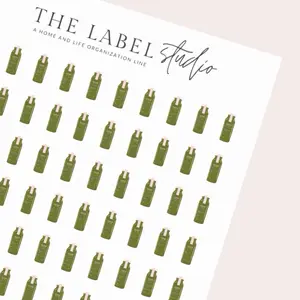 Green Juice | Aesthetic Planner Sticker Sheet