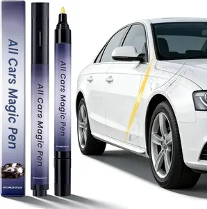 Magic Car Scratch Remover Pen, Car Scratch Removal Pen for All Car Colors, Scratch Repair Pen, Easy DIY Paint Repair Kit, Quick Fix for Wear Swirl Marks And Scuffs, 2PCS