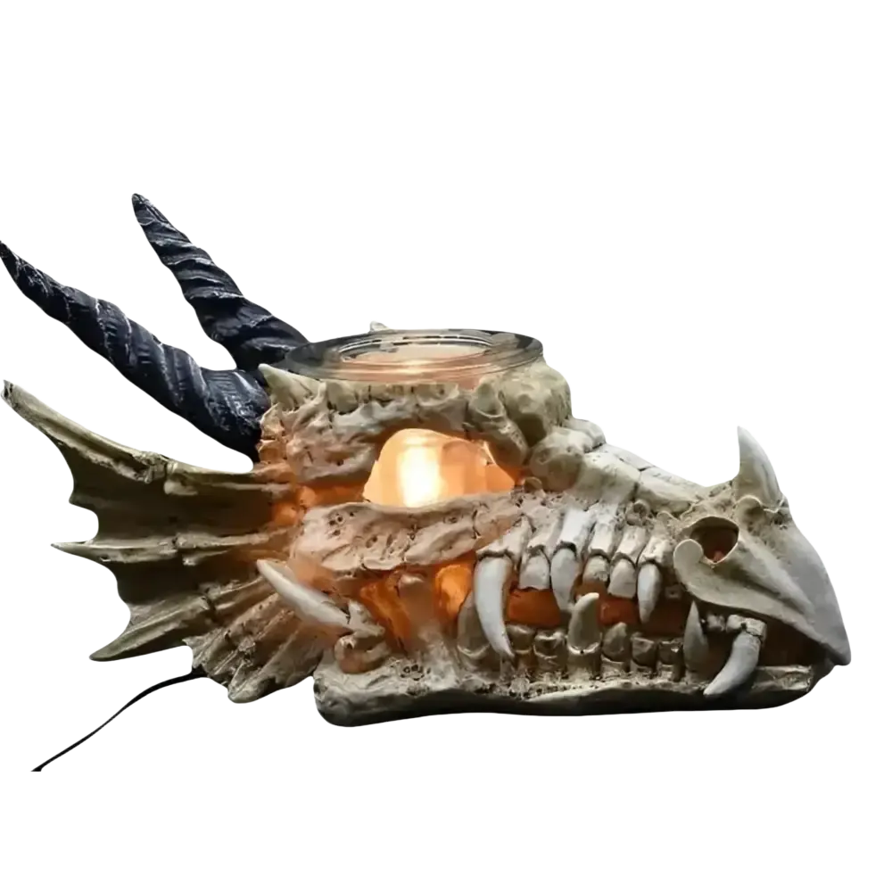 Skull, Dragon Wax And Oil Warmer Electric Decorative Warmer
