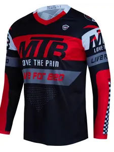 Mtb Racing Long Sleeve Downhill Shirt MotocrosCross Country MTB Motorcycle Mountain BikeEndura Jersey Clothes Maillot Ciclismo Sports Jersey