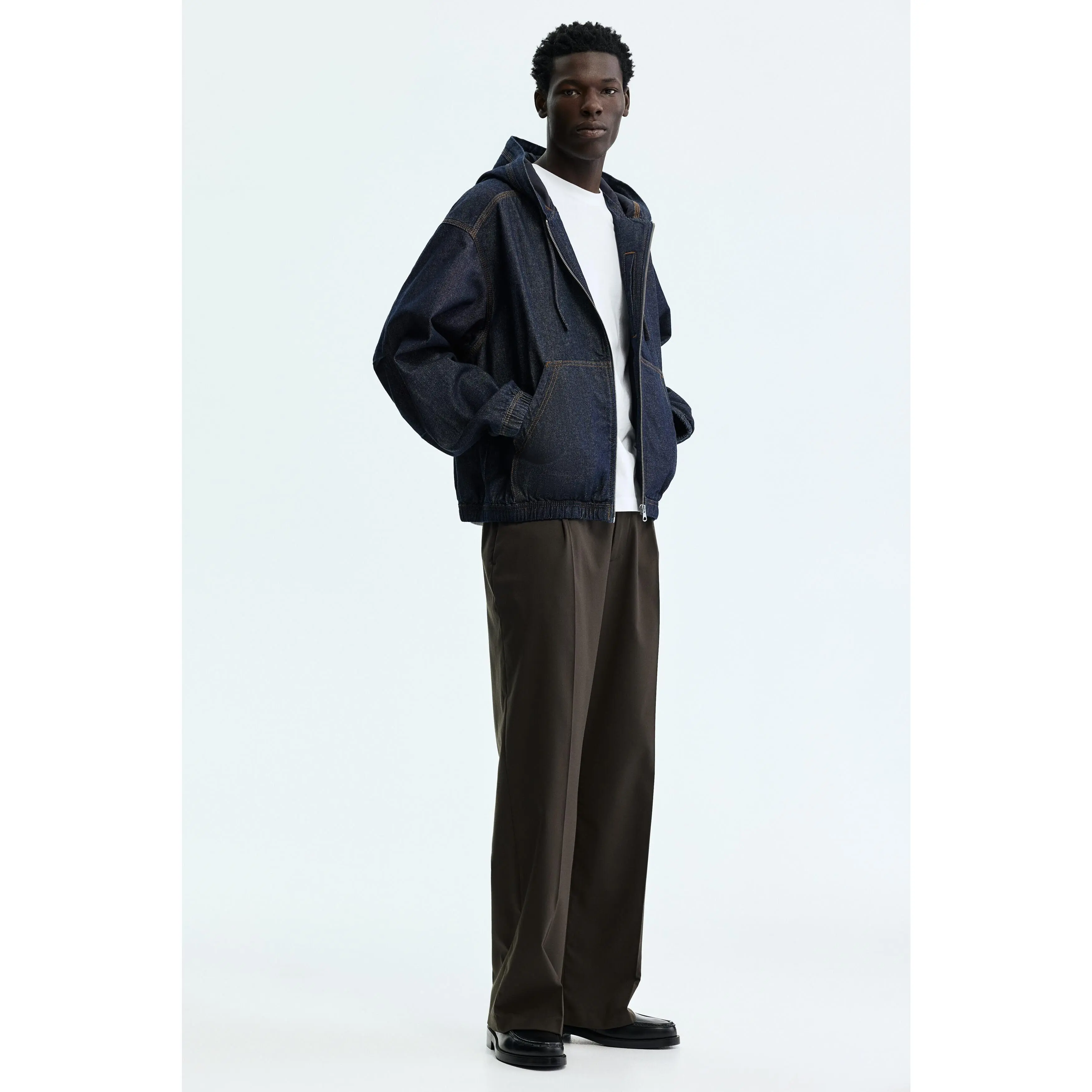 H&M Hooded workwear jacket