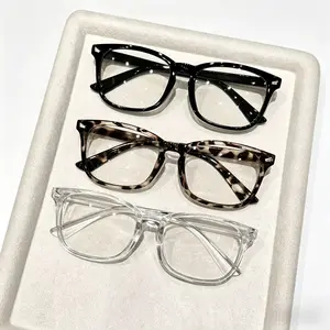 3-Pack Women’s Fashion Glasses Frames, Lightweight Leopard Print Eyeglasses, Trendy Clear Lens Nerd Glasses for Daily Wear, Casual Outfits, Office, Reading & Street Style Accessories