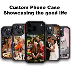 Customizable Apple protective case compatible with couples, parents & families — precise cutouts, durable