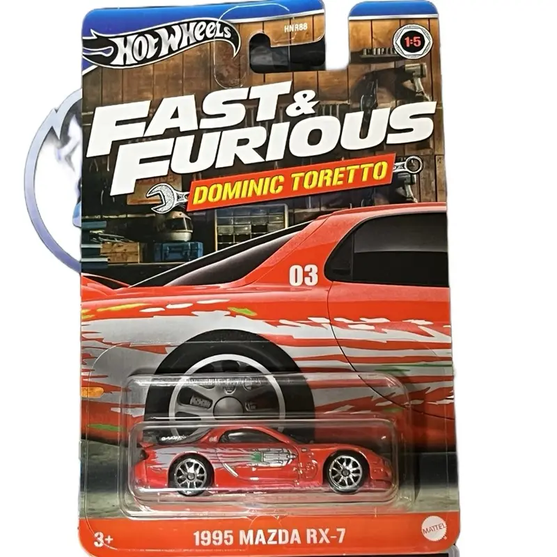 Hot Wheels Fast & Furious Dominic Toretto Walmart Exclusive 1995 Mazda RX-7