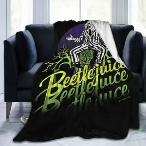 Movie Plush Beetlejuice Flannel Blanket 40" x 50"