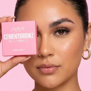 LeyRose Beauty CEMENTBROWZ Gel - Laminated Brow Holding Gel for 24-Hour Wear, Waterproof Formula, Ultra-Strong Hold, 0.88 oz