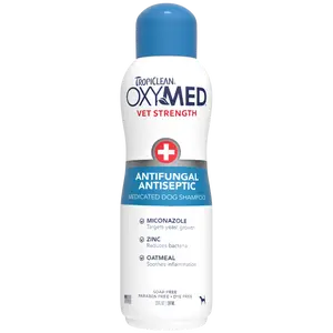 TropiClean OxyMed Antifungal & Antiseptic Shampoo, 20oz