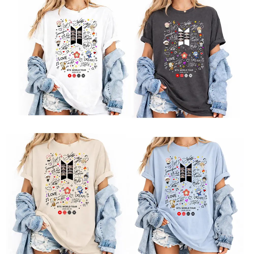 2026 World our Concert T-Shirt, WorldTour Graphic T-Shirt, Concert Inspired Tee, Kpop Style Streetwear, Vintage Fan Outfit #worldtour #concerttee #kpopinspired #fanoutfit #streetwearstyle #viralshirt #aestheticfit