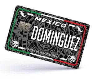 Dominguez Credit Card Skin Cover Vinyl Stickers (4 Pack) -Mexican Decal Mexico Car Plate adhesive Dominguez