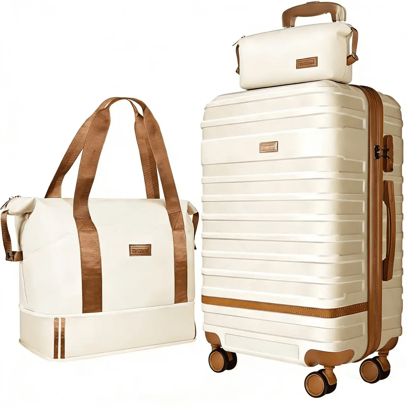 Expandable Suitcase Set Luggage Sets, 20 inch Carry On Luggage with TSA Lock