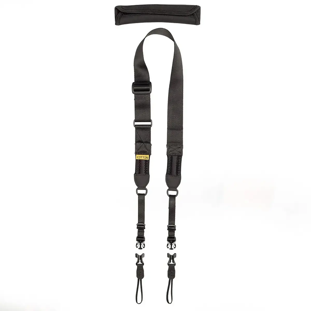 Cotton Carrier Camera Neck Strap, Black