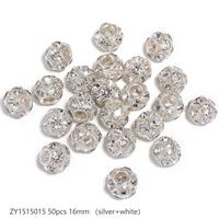 #144 (16mm 50pcs) Sliver ZY1515015