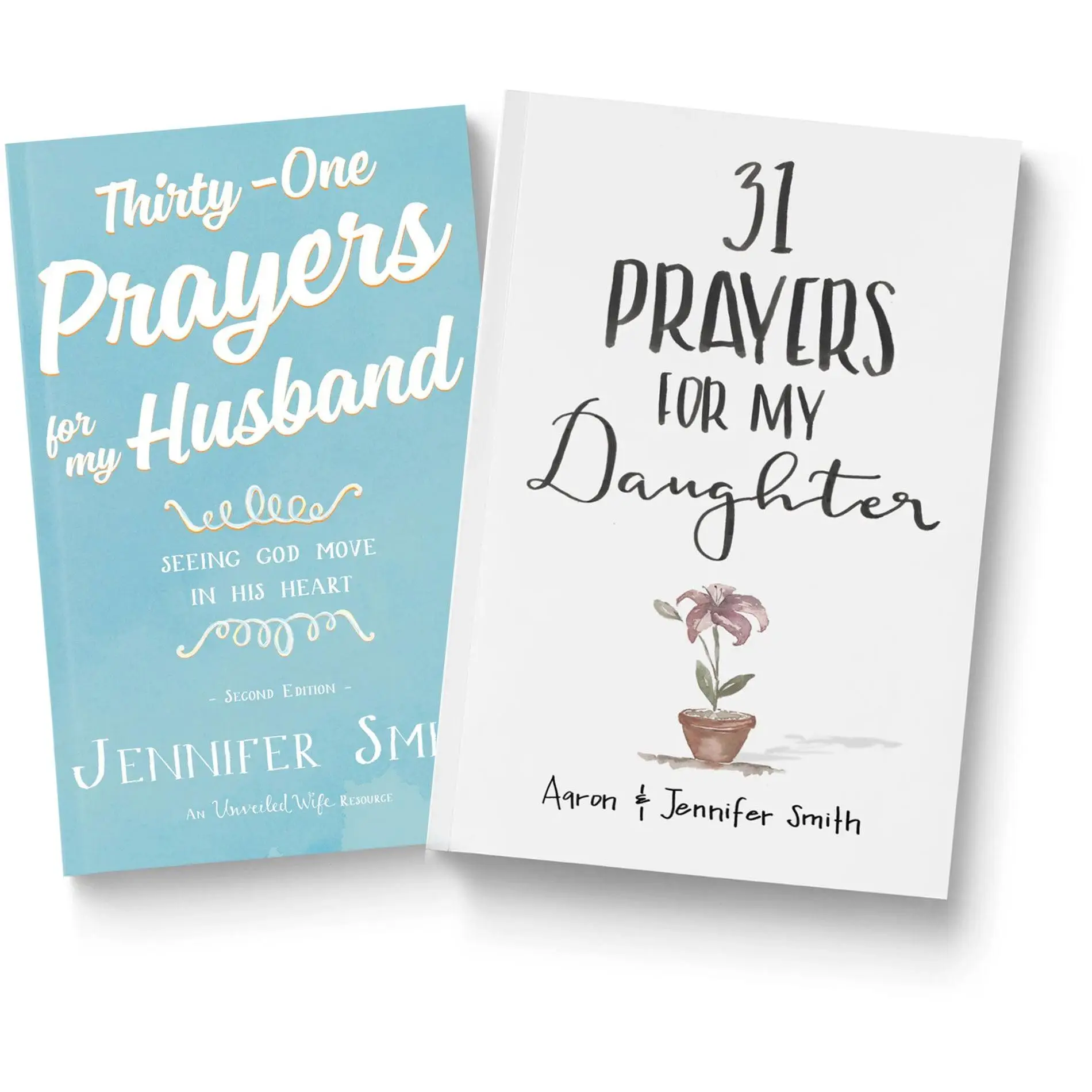 31 Prayers For My Husband & Daughter - 2 Book Bundle