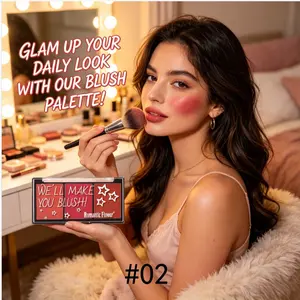 Long Lasting Matte Blush Palette, 3 Counts/set Natural Look Lightweight Blush Powder, Facial Makeup Product for Daily Use, Cosmetic, Flawless, Beauty Cosmetics