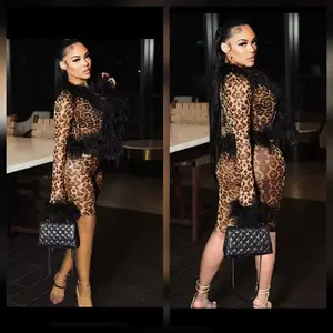 Cheetah Fur Short/ Capri set