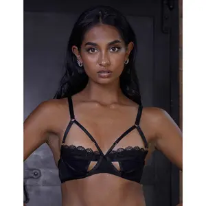 HUSTLER® Daisy Cut Out Bra