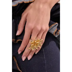 SUNBURST GOLD RING