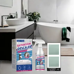 Bathroom Cleaner Stainless Steel Sink Stain Remover Shower Room Bathtub Glass Water Scale Cleaning Agent, Effective Bathroom Maintenance Solution