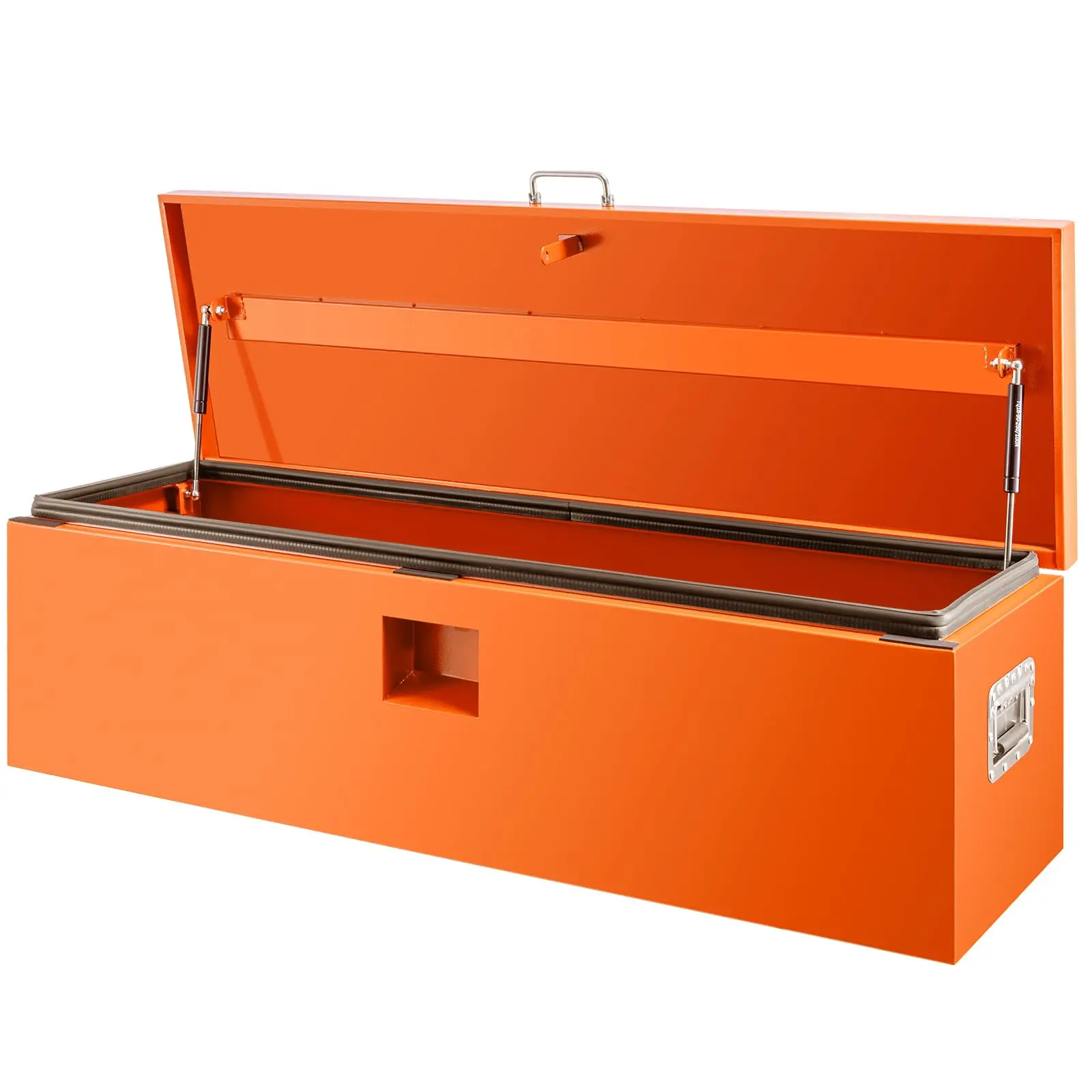 Garvee Upgraded Heavy Duty Truck Bed Tool Box 42'' Locking Steel Truck Toolbox with Front Pull Handle, Side Grab Handles, Dual Gas Struts, Weather-Resistant Powder Coated Storage Box for Pickup Truck Bed, RV, Trailer 42 inches * 16 inches * 14 inches