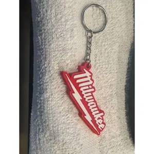 3d printed Milwaukee keychain W/keyring buy more and save