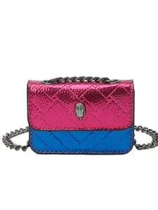 Women's Versatile Rhombic Embroidery Chain Small Square Bag 2026 New High-Quality Mini Chic Chain Crossbody Bag, Stylish and Trendy Shoulder Bag