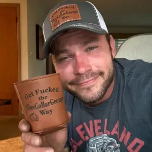 Blue Collar George Official Koozie! FOR THE BOYS!