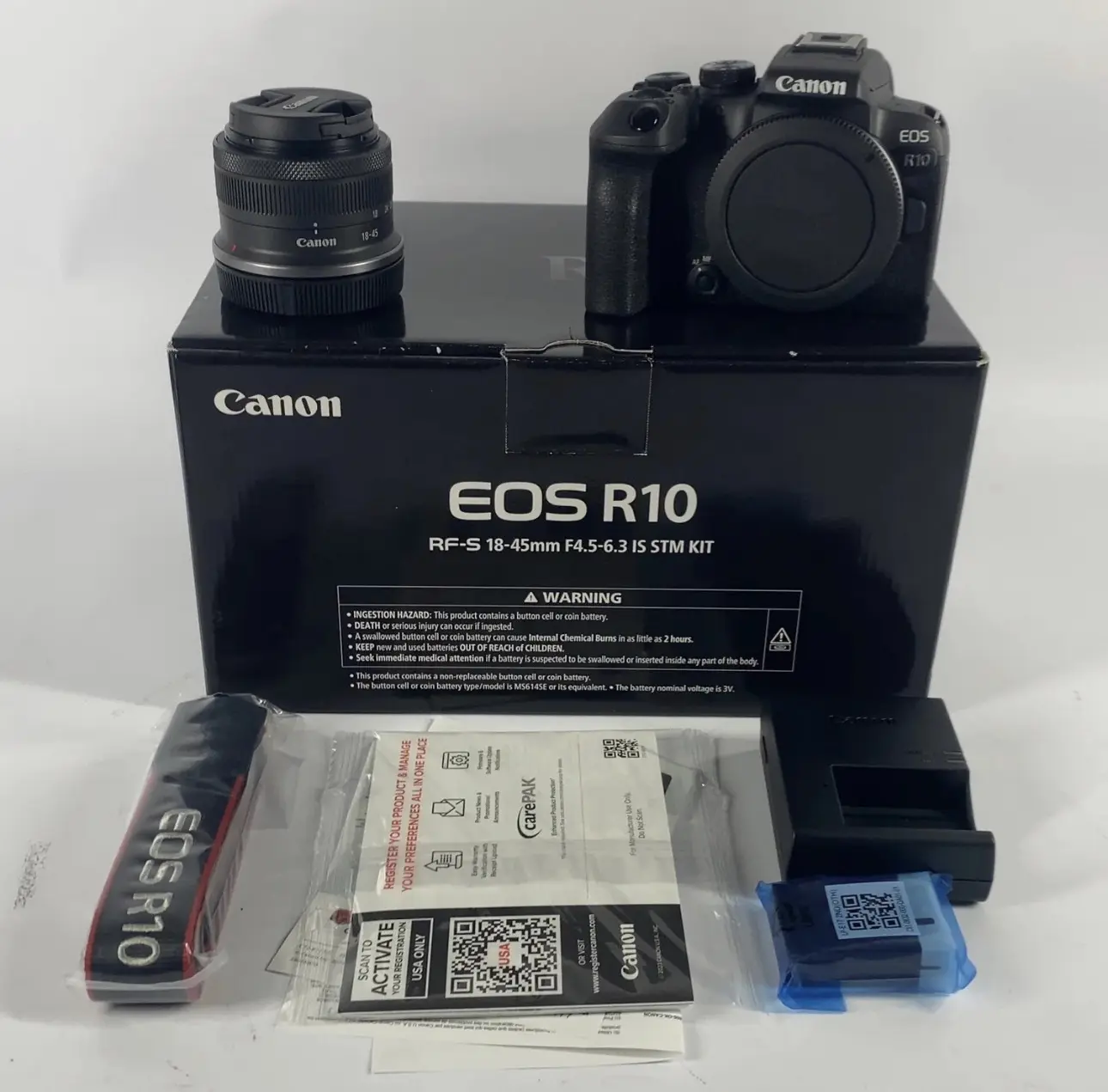 EOS R10 24.2MP Mirrorless Camera With accessories EOS R10 24.2MP Mirrorless Camera With accessories