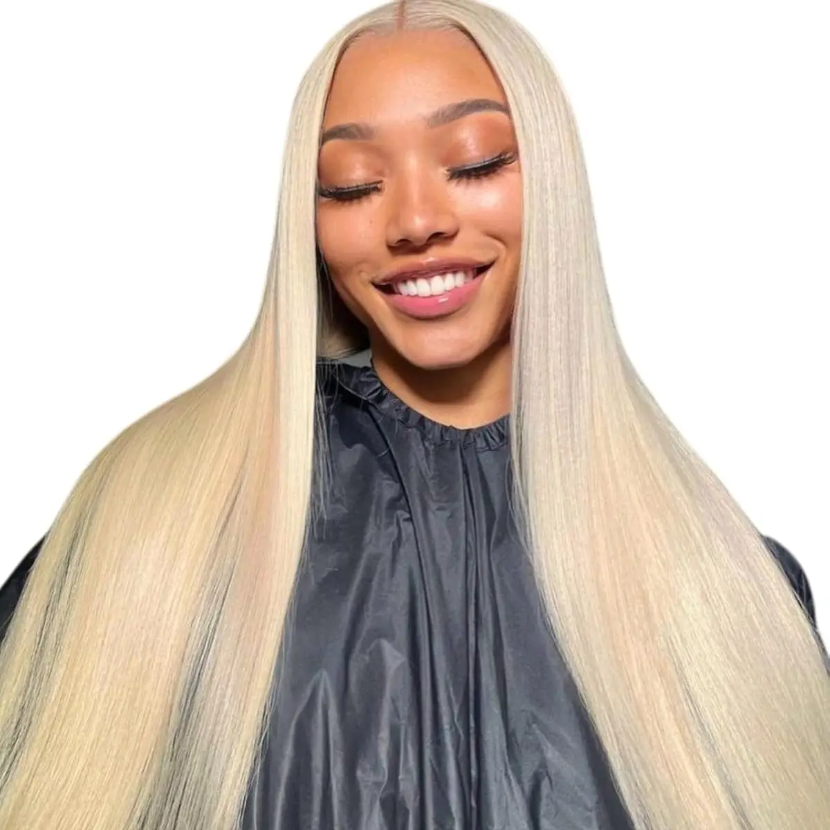 Lemoda 613 Lace Frontal Wig Human Hair 13x6 Blonde Straight HD Transparent Lace Pre Plucked with Baby Hair 200% Density Blonde Glueless Wigs Human Hair