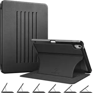 Fintie Magnetic Stand Case for iPad Air 11-Inch (M4/M3/M2), iPad Air 5th/4th Gen (10.9") with Pencil Holder, Six Standing Positions, iPad Protective Case