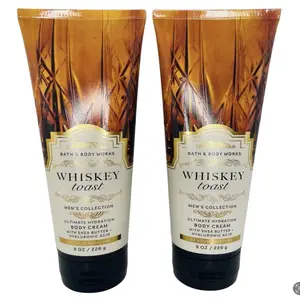 SALE - Bath & Body Works Whiskey Toast Ultimate Hydration Body Cream 8 Ounces Pack of 2