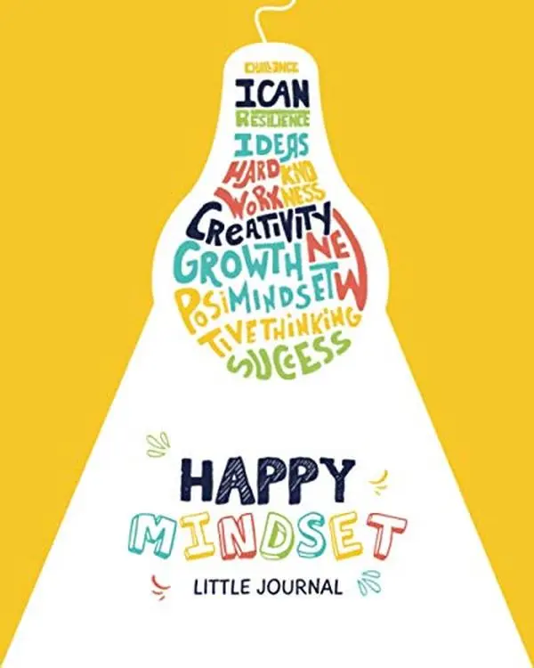USED Book - Happy Mindset Little Journal: Kids Interactive Journal Prompts and Daily Activities to Help Children Develop a Growth Mindset. Colorful, Self-Learning and Fun! (Ages 6-12) (Happy Mindset Series) by Claudia Liem (Paperback) - english