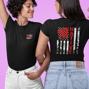 Native US Flag Shirt, Indigenous Prode Hoodie, Native American Tee