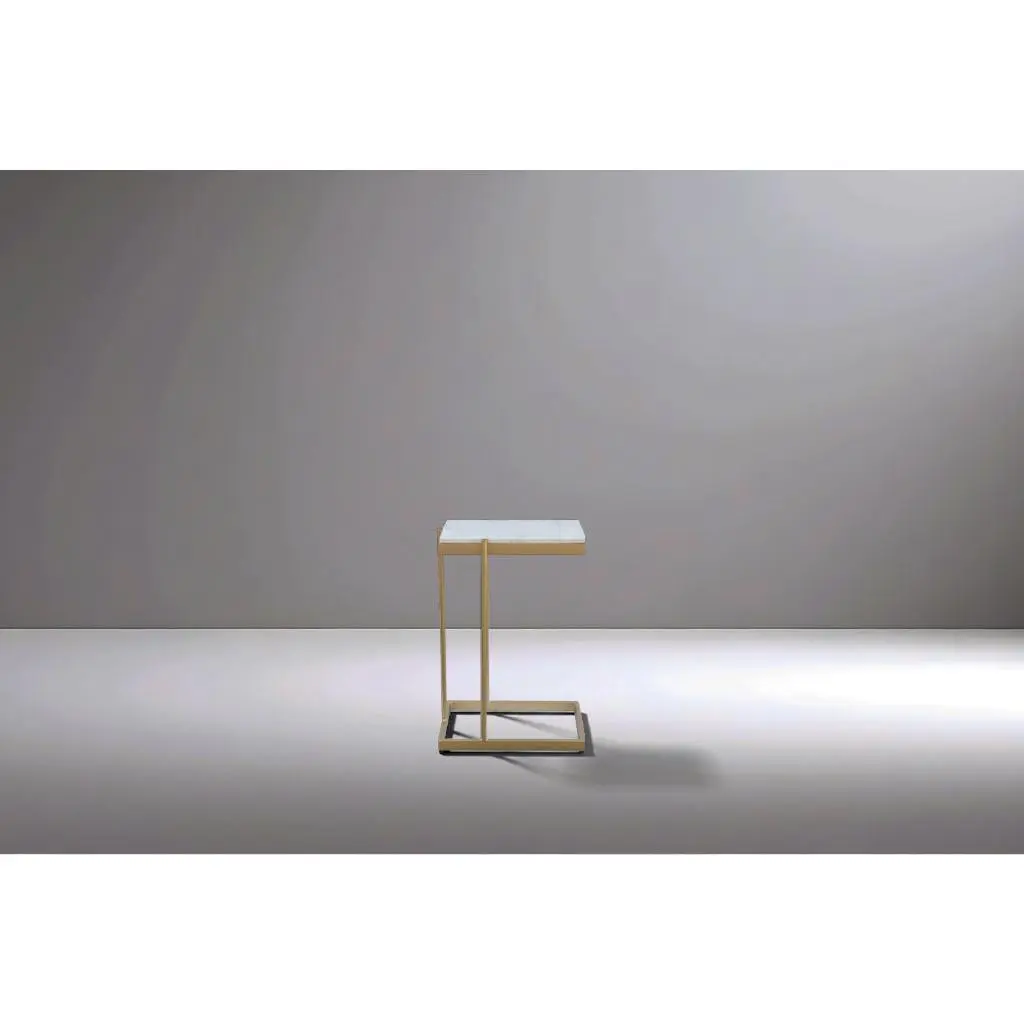 Marble C-Side Table