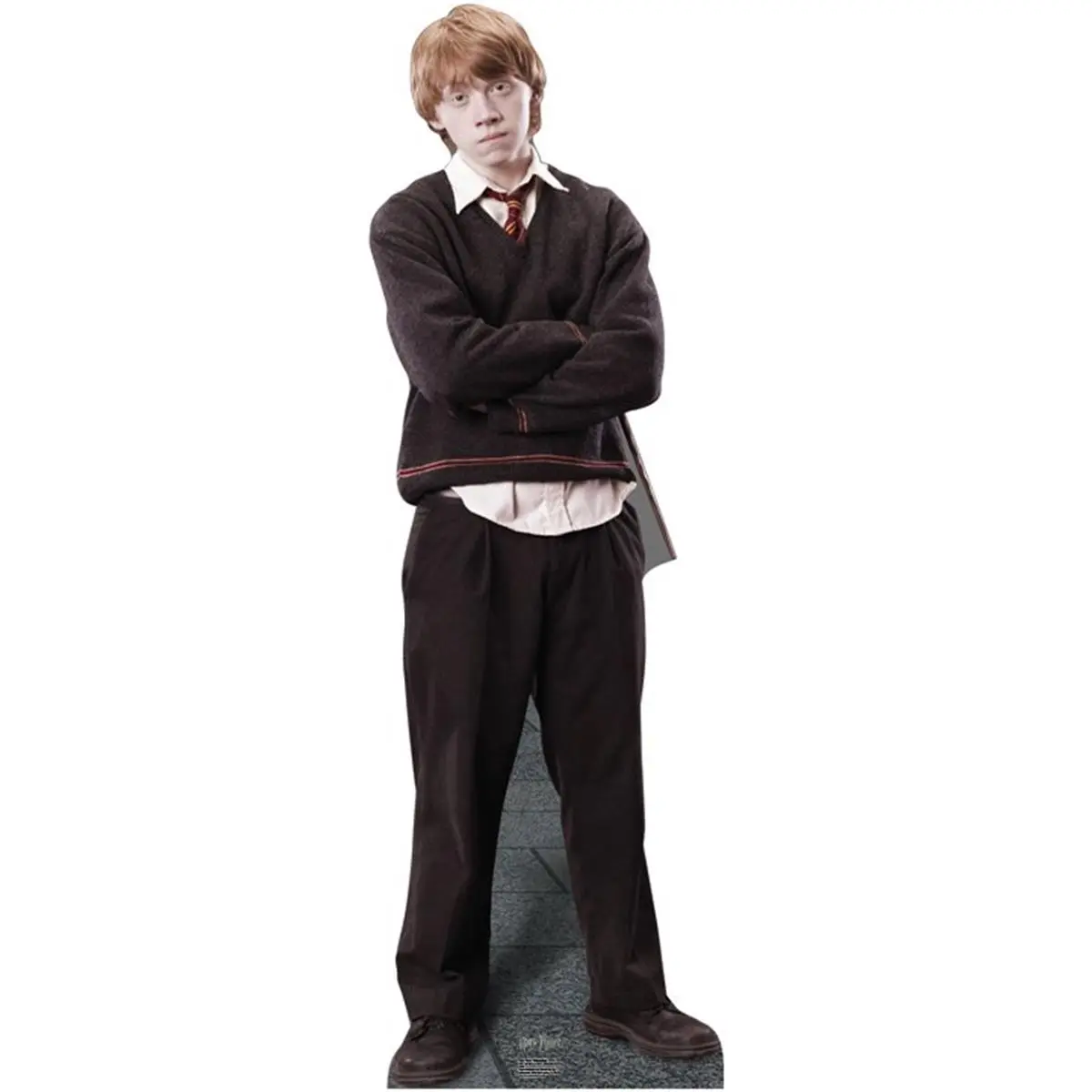 212 MAIN Solid 7ft (69" h x 23" w) Life-Size Corrugated Cardboard Stand-Up Cutout, Home Decor Wall-Mounted Accent for Themed Room Styling