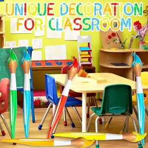 Large Inflatable Pencil Decorations, PVC Party Supplies for Graduation, Birthday, Parties, Classroom & Home Decoration