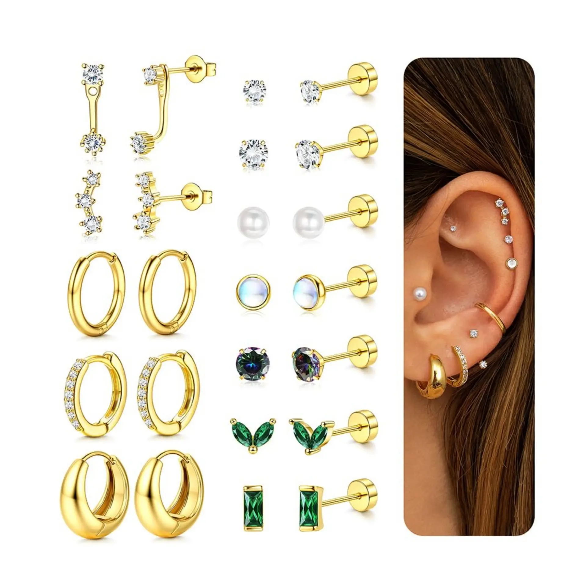 Golden  12 pairs E1378