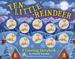Ten Little Reindeer: A Magical Counting Storybook (Magical Counting Storybooks) by Amanda Sobotka [Board Book]