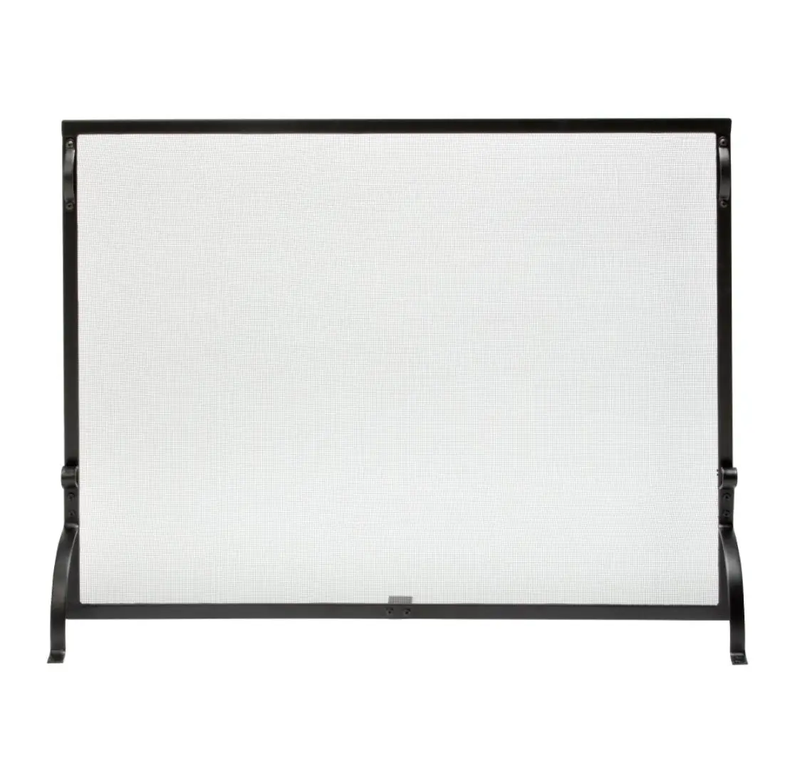 Glass Fireplace Screen