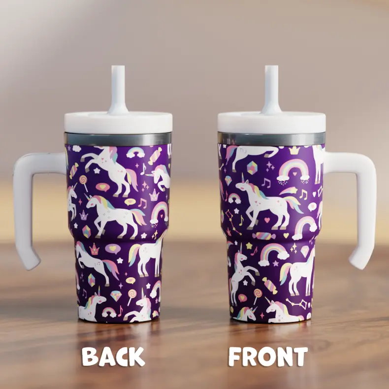 UNICORNS 2  Spill Proof Kids CREWCUP 20oz