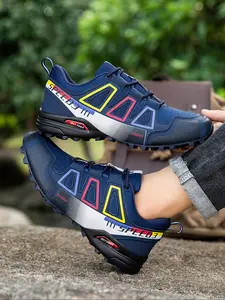 Men's Hiking Shoes Waterproof Non-Slip, Eu Size 39-48, Outdoor Cycling Mountain Trail Long Distance Footwear, Durable Sports Design, Trekking Camping Shoes