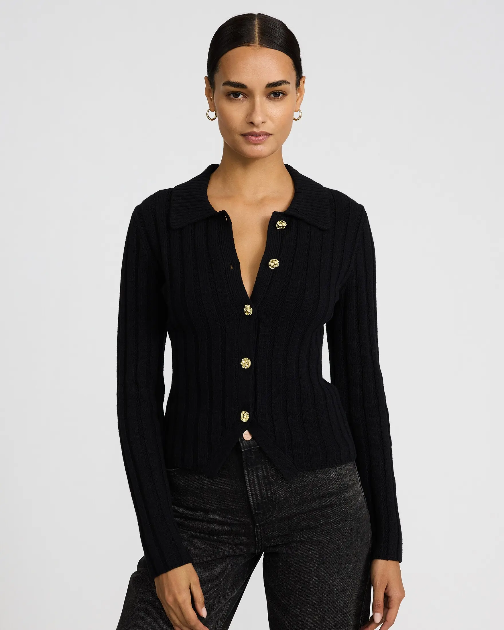 asymmetric button cardigans - TikTok Shop