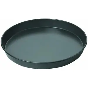 Chicago Metallic 14-Inch Deep Dish Pizza Pan, Nonstick Carbon Steel Bakeware for Chicago-Style Pizza, Cookie Cakes, Thick Crust Pizzas, and More